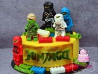 Lego Ninjago torta