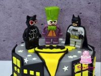 Lego batman és társai torta