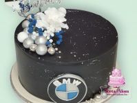 BMW logós torta