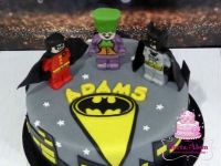 Lego batman és társai torta