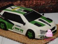 Rally autó torta